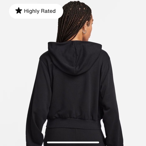 Nike Women's Black Athletic Jacket - Picture 3 of 3